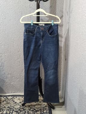 Classic Women's Dark Blue Jeans